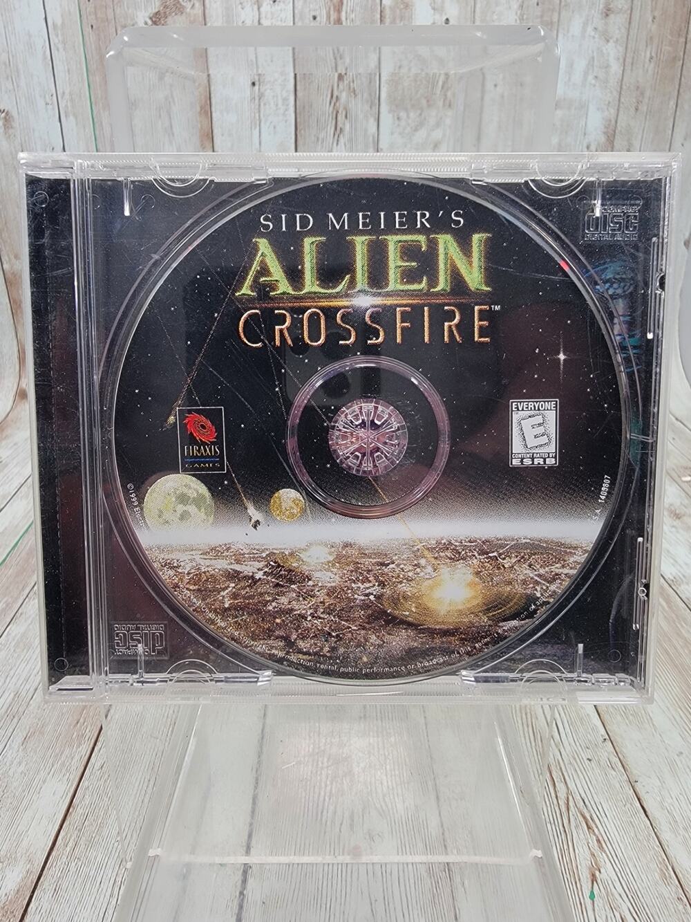 Sid Meier's Alien Crossfire (1999) PC CD ROM Computer Video Game, Sci Fi Fantasy